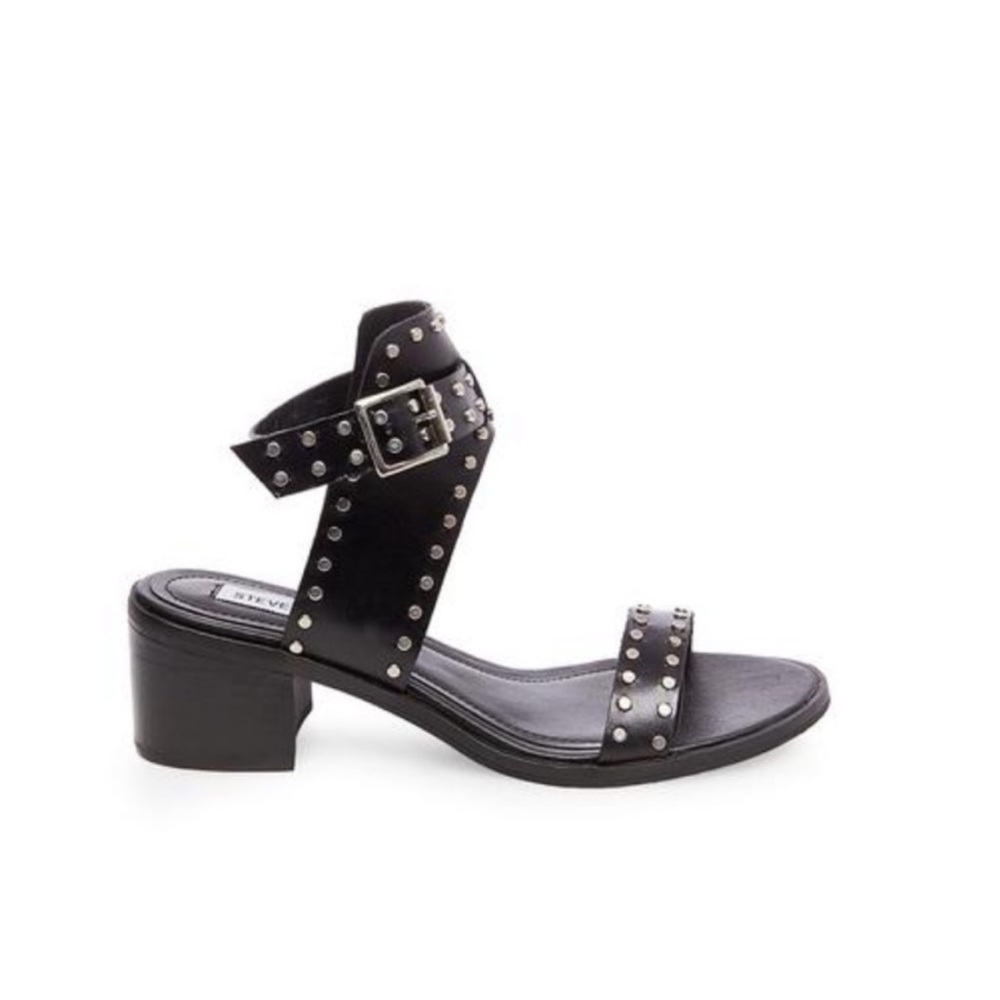 Steve Madden Gila Black Studded Sandal